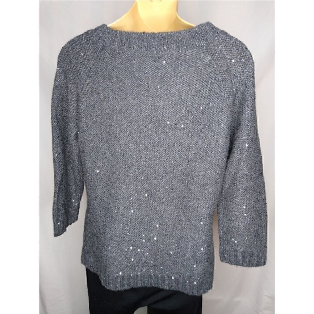 Talbots Wool Blend Sparkly Sweater SZ Small - Picture 4 of 5